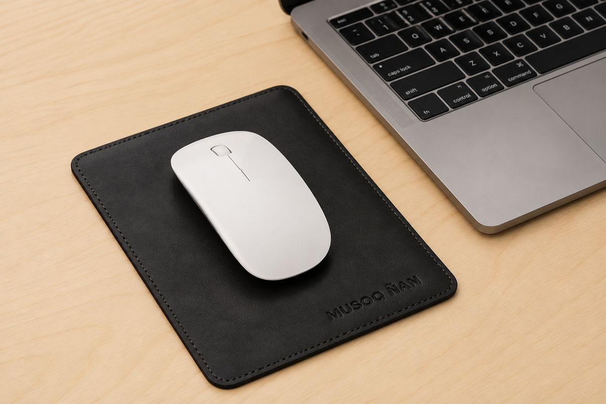 Mouse Pad de Cuero