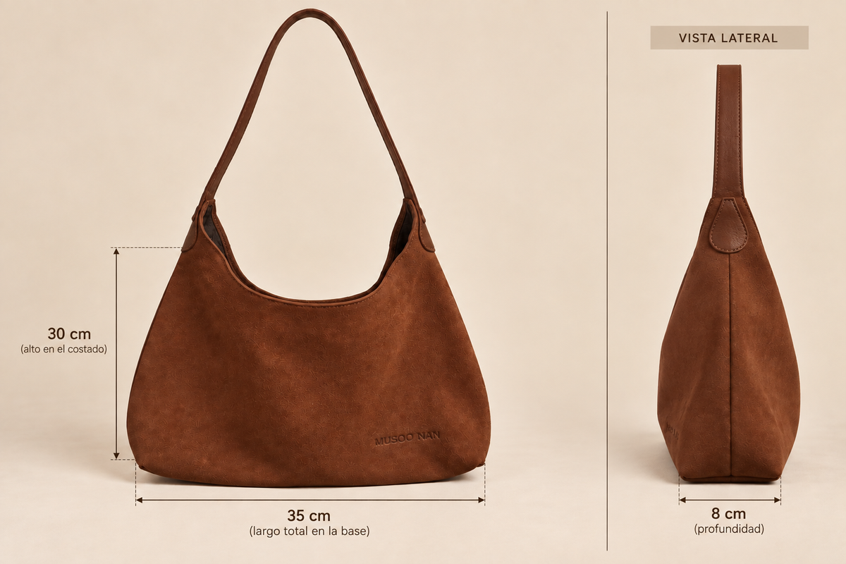 Bolso III Coffee – Gamuzón