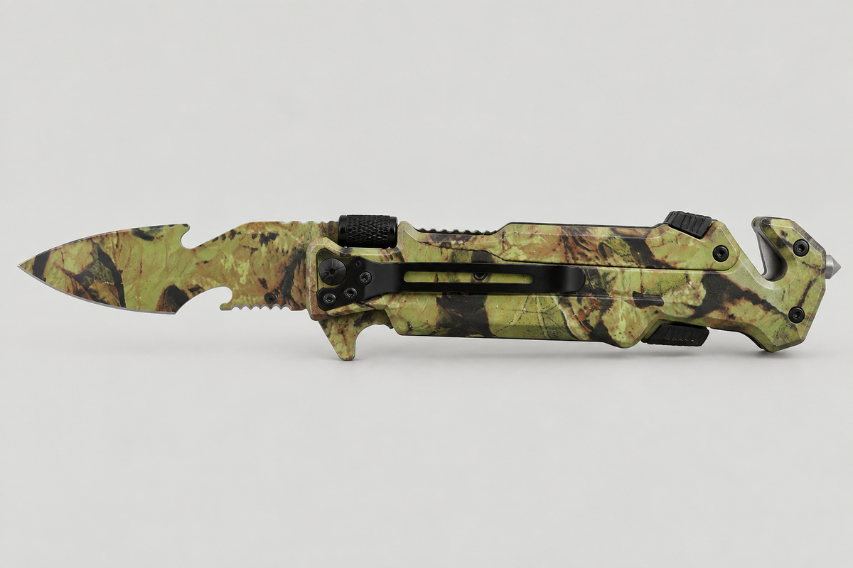 Cuchillo Plegable Outdoor Camuflado