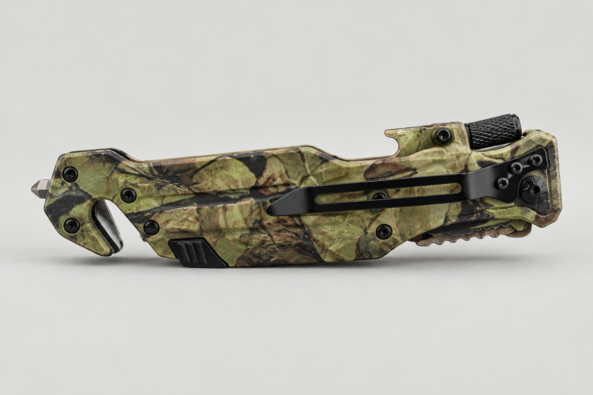 Cuchillo Plegable Outdoor Camuflado