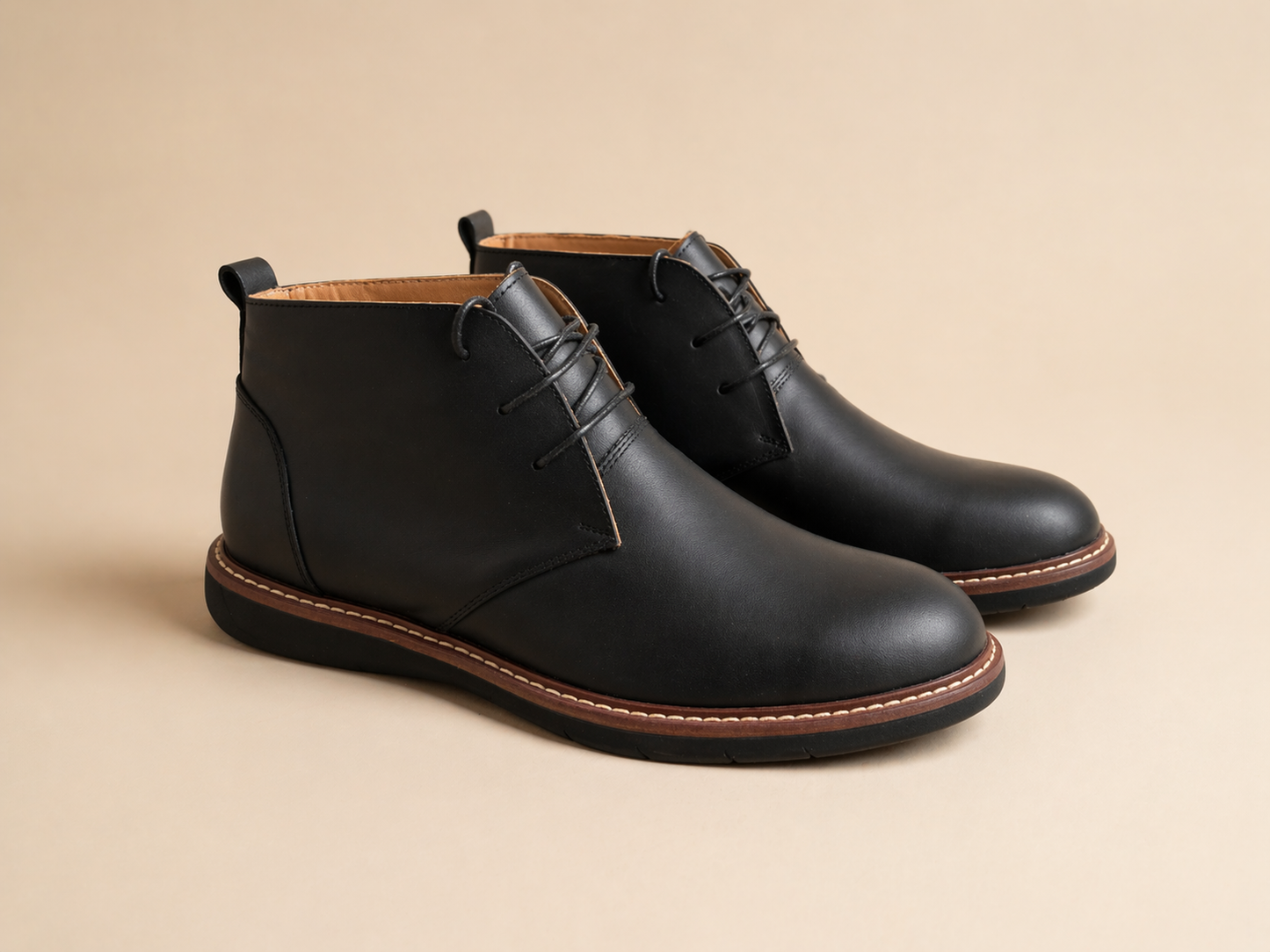 Botín Chukka - negro