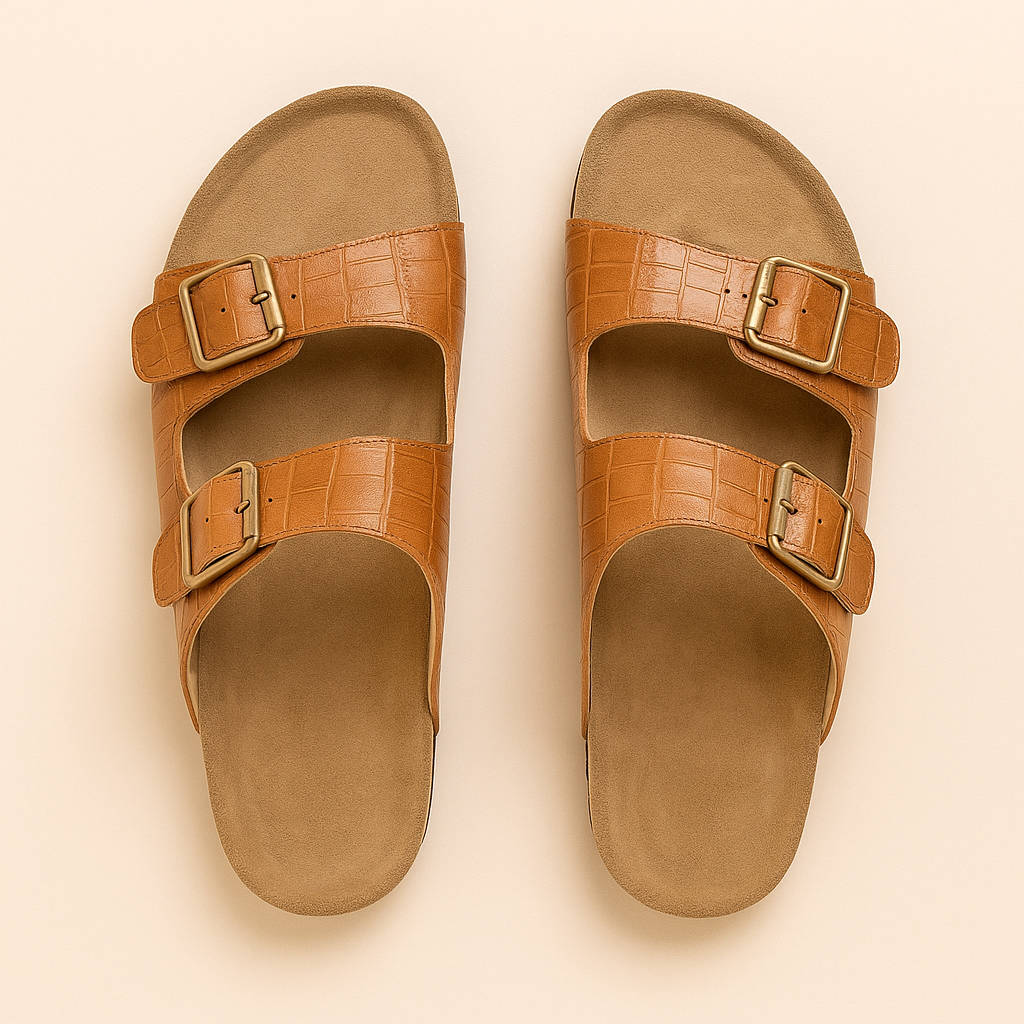 Sandalia Europea - Coco miel / unisex