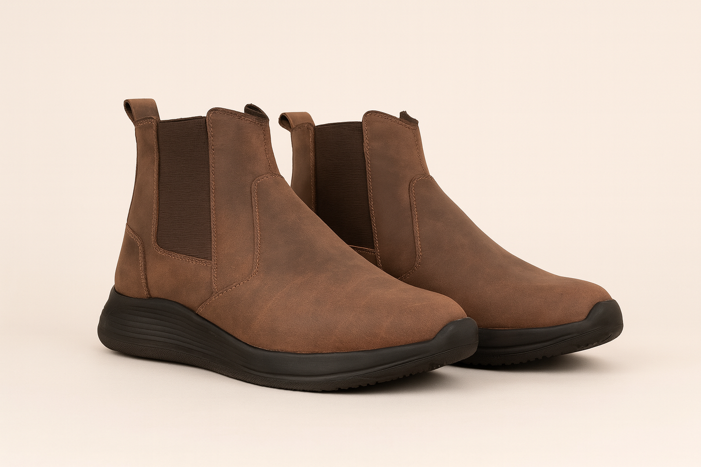 Botín Chelsea - Marrón crazy