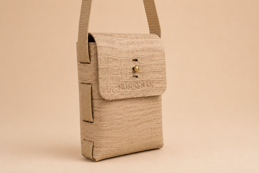 Morral Junior / Beige croco