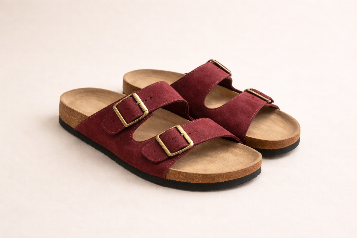Sandalia Europea - vino gamuzon