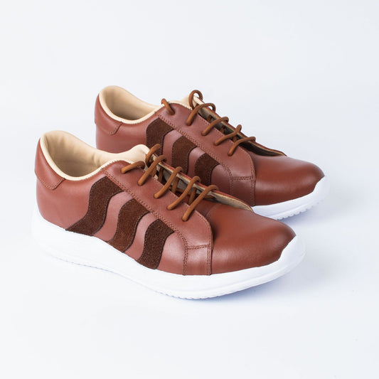 Zapatillas 3 olas cobre