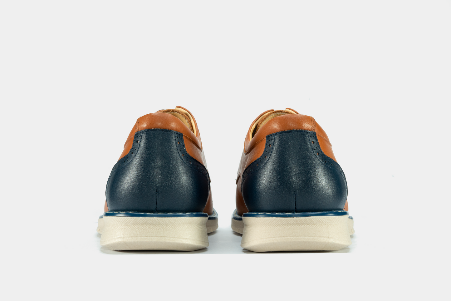 Calzado Derby 2023 Lite / miel - azul