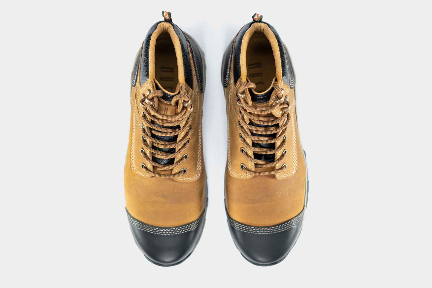 Botas punta de acero - Oro